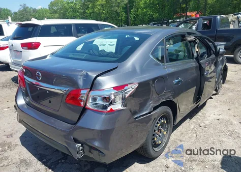 2019 Nissan Sentra S z USA, uszkodzony, nr VIN 3N1AB7AP5KY323278